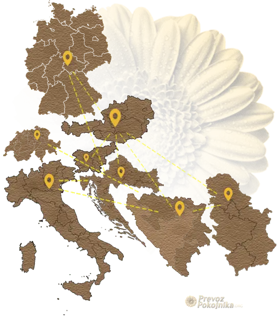 Prevoz umrlih iz Evrope